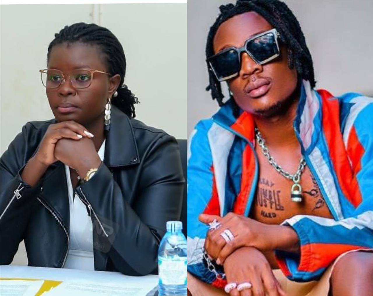 After dinner, State Minister Lillian Aber Brother Zones Fik Fameica's proposal becomes viral.