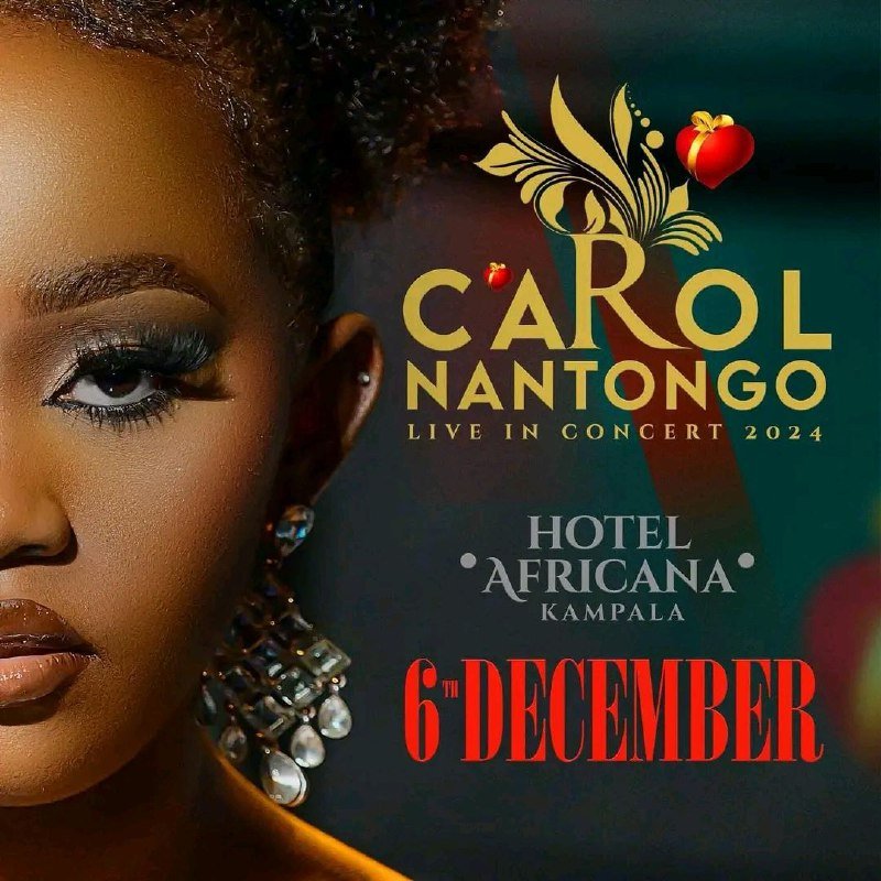 Carol Nantongo Set To Hold Her Maiden Concert On 6th December 2024.